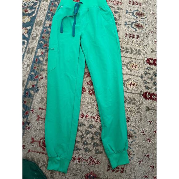 Figs Women's rare Surgical Green Zamora Jogger Scrub Pants Size XS - Picture 2 of 6